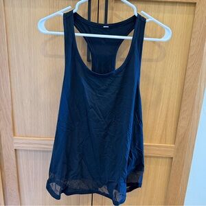 Lululemon Black Racerback Tank Top
